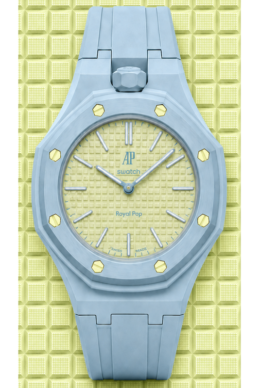 POP STRAPS BLEU TURQUOISE - COMPATIBLE BLAUE ACHT