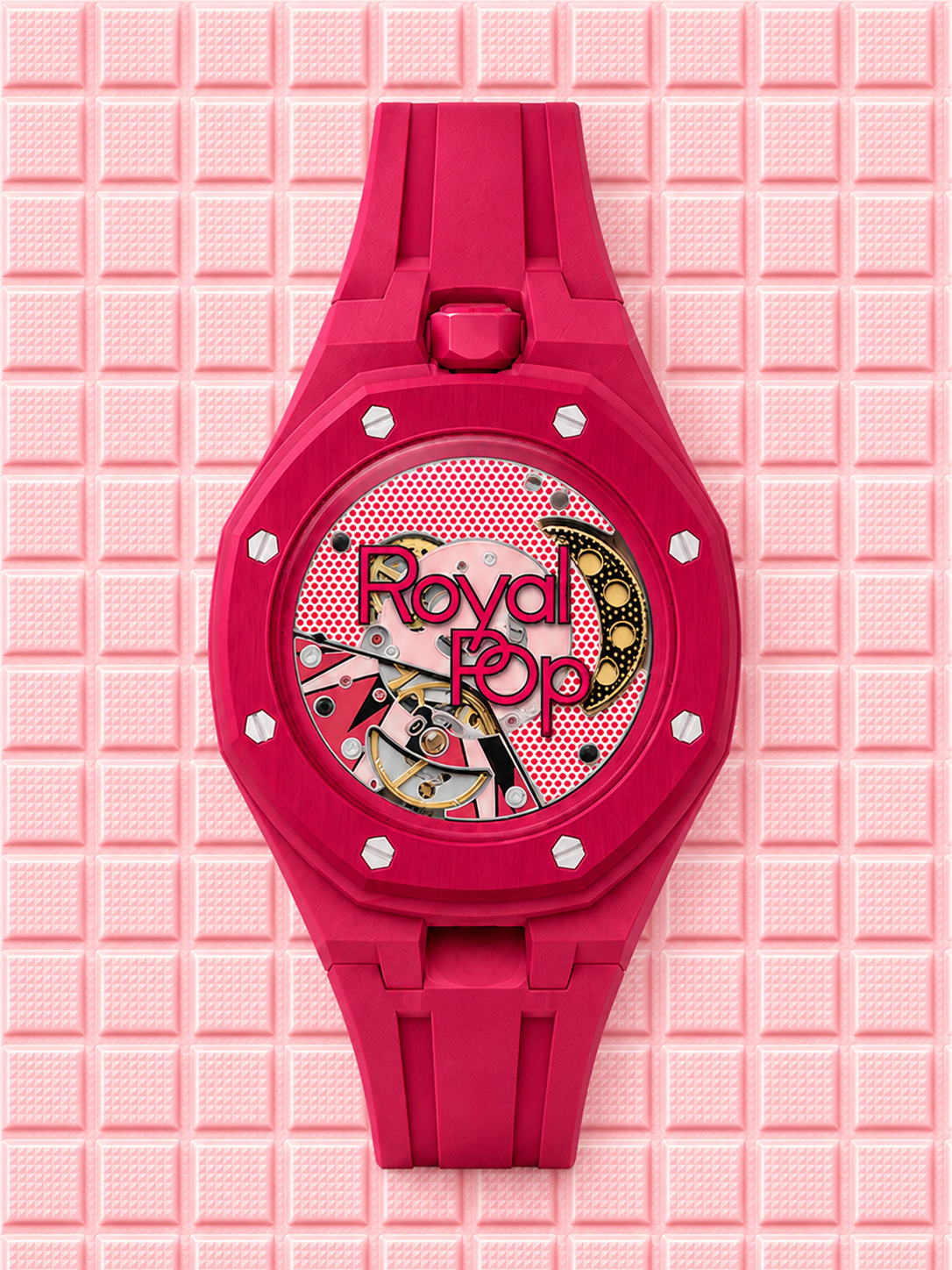 POP STRAPS ROUGE - COMPATIBLE OTTO ROSSO