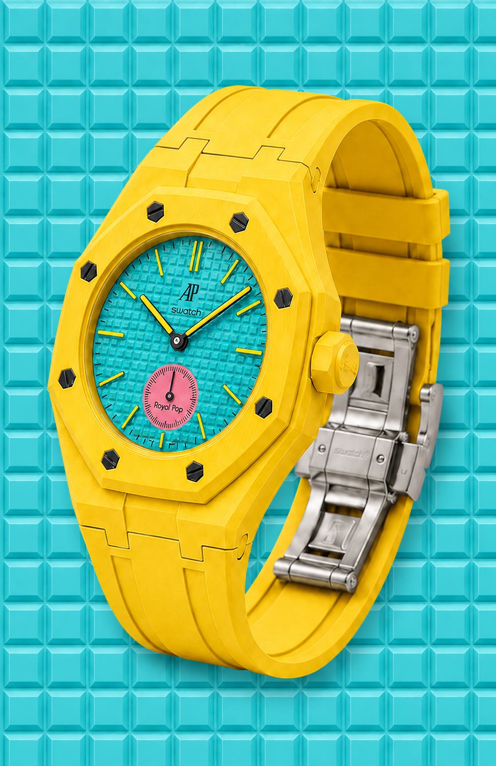 POP STRAPS JAUNE - COMPATIBLE OTG ROZ