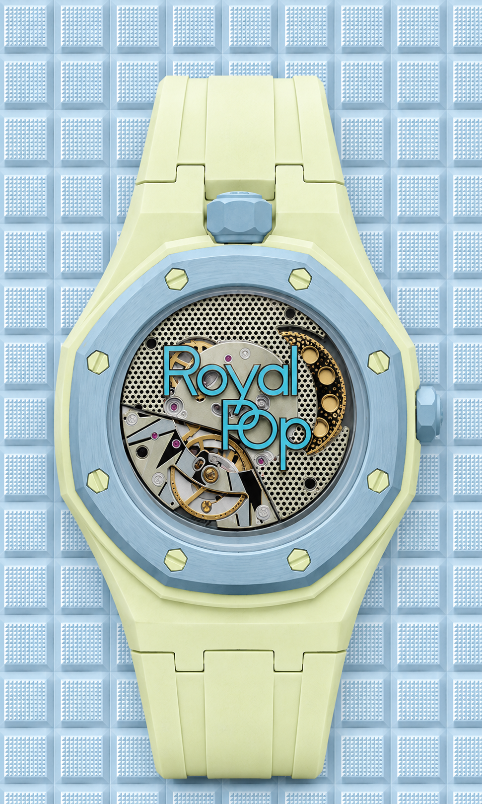 POP STRAPS PASTEL - COMPATIBLE BLAUE ACHT