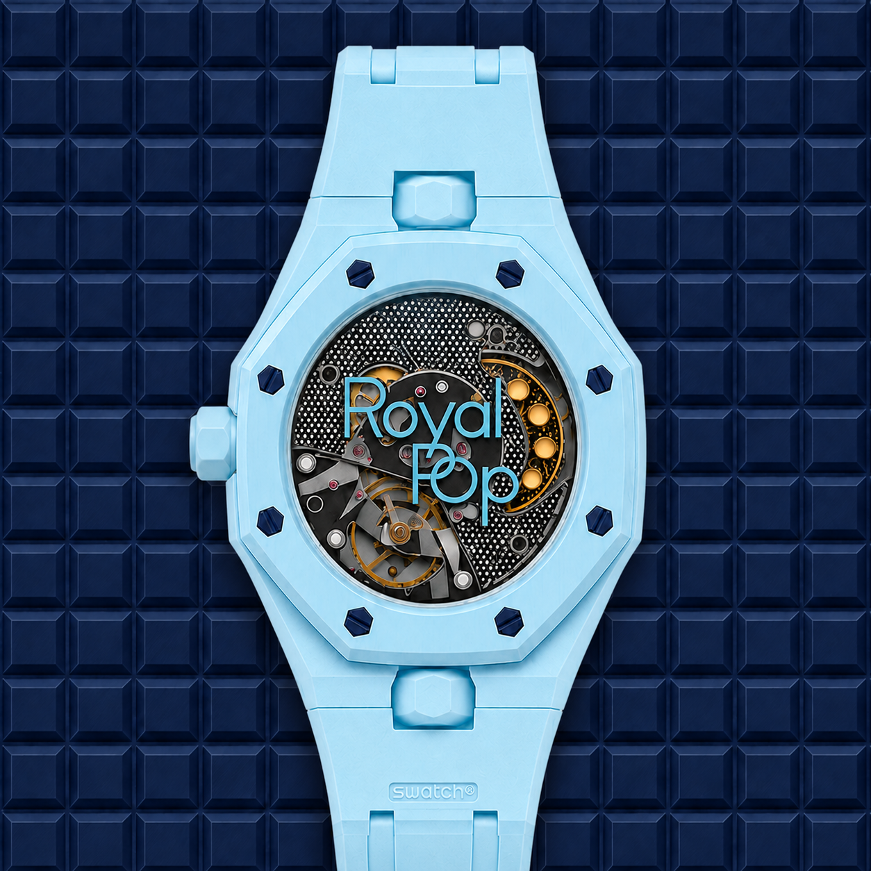 POP STRAPS BLEU CIEL - COMPATIBLE LAN BA BLUE