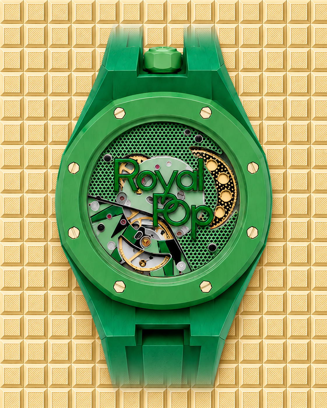 POP STRAPS VERTE - COMPATIBLE GREEN EIGHT