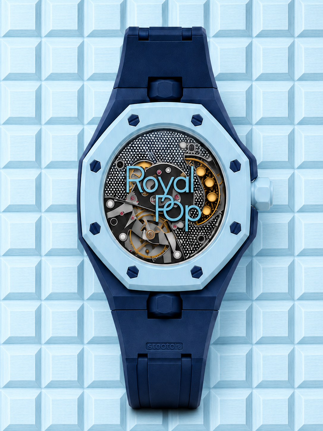 POP STRAPS BLEU - COMPATIBLE LAN BA BLUE