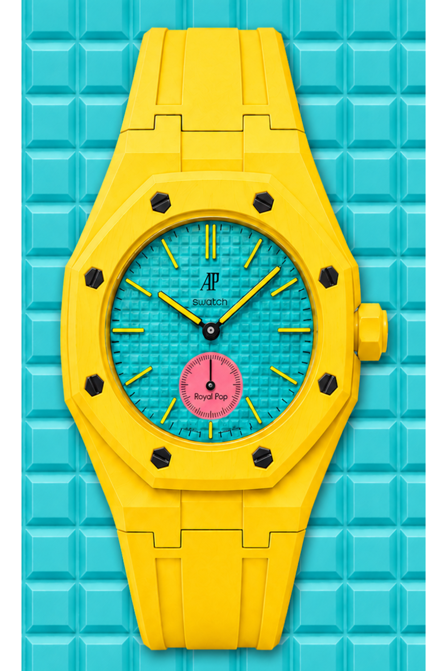 POP STRAPS JAUNE - COMPATIBLE OTG ROZ